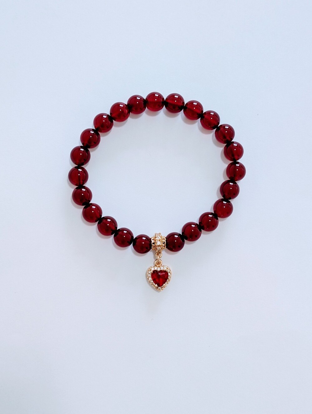 Jade Bracelet With Charm - Picture 2 of 5